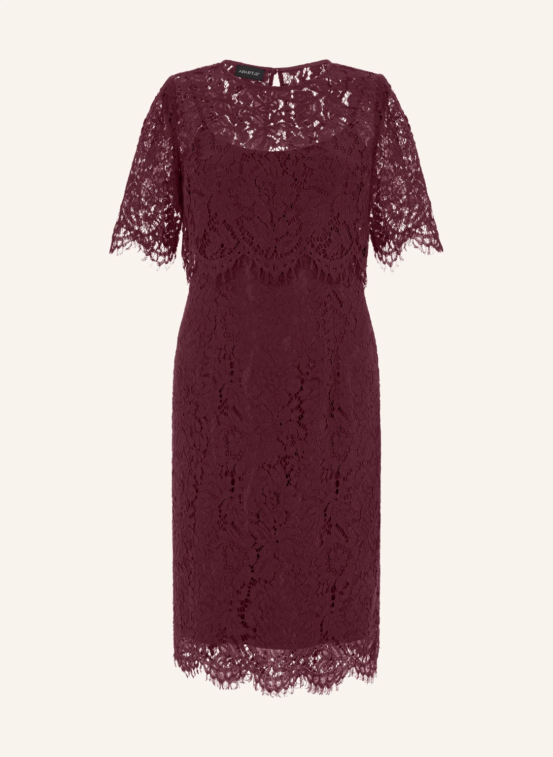 APART Spitzenkleid mit Spitzenjacke