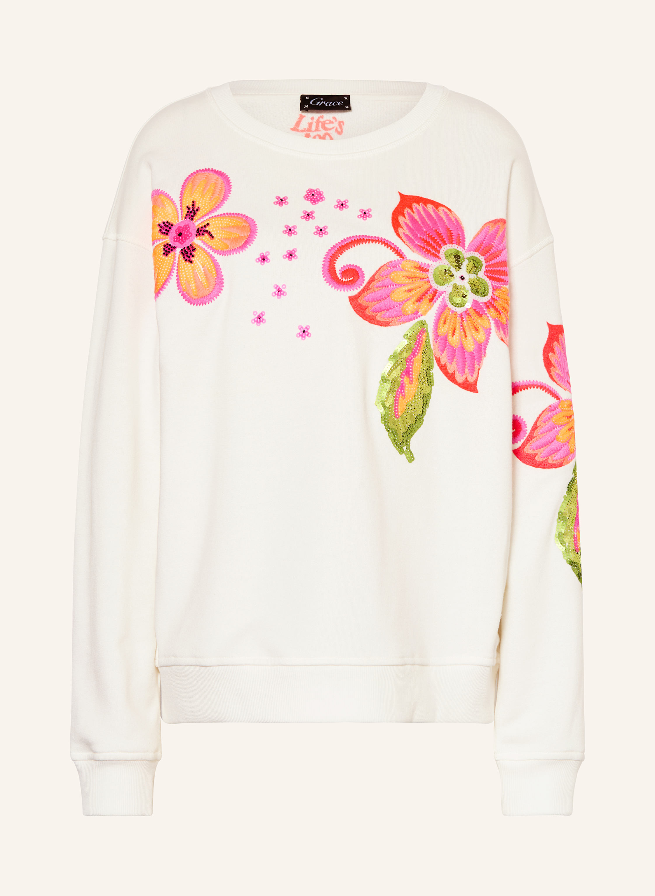 Grace Sweatshirt mit Pailletten