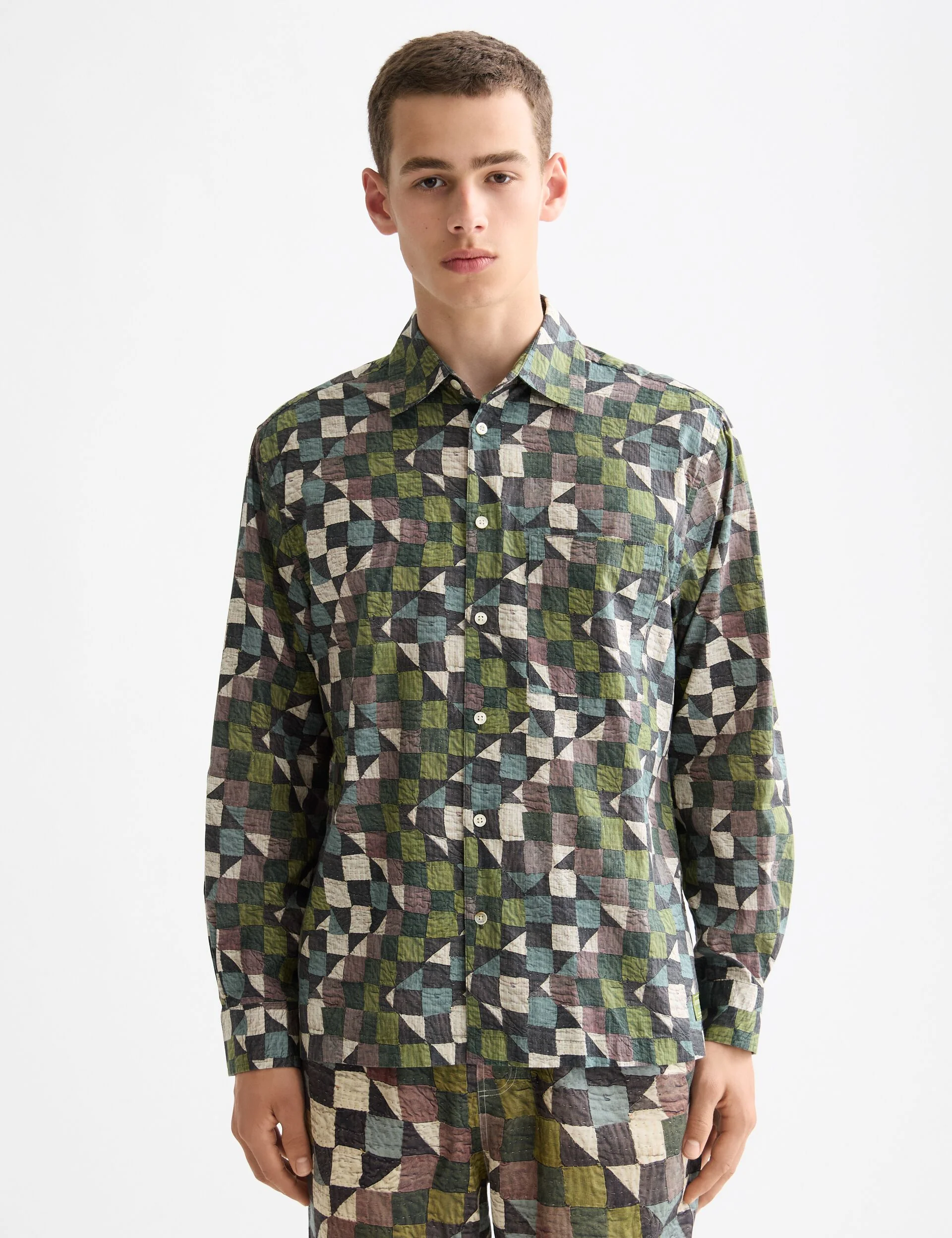 Printed relaxed-fit shirt