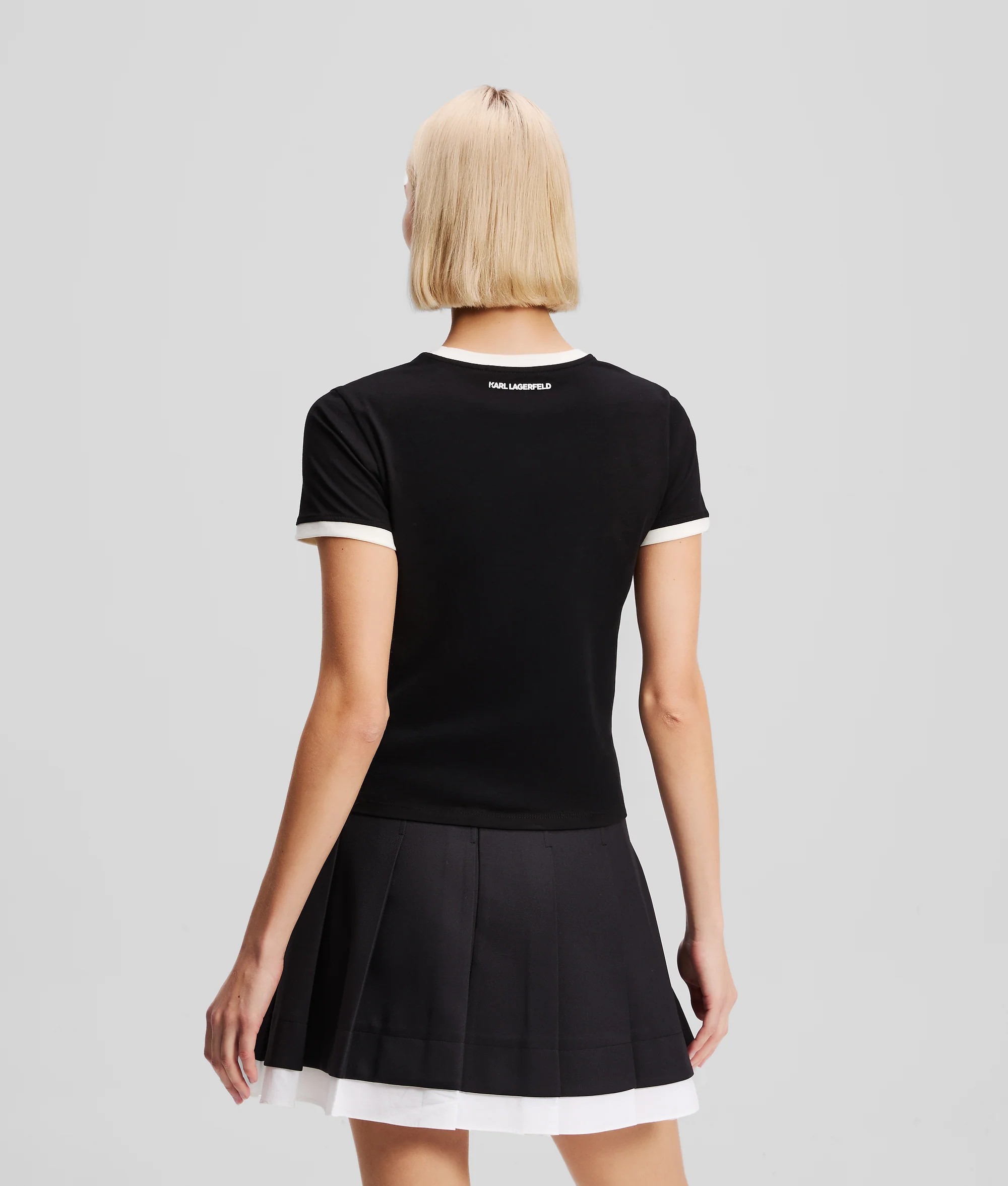 Contrast piping Ikon T-shirt