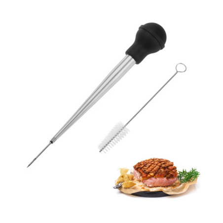 Seringue à marinade et brosse - Westmark