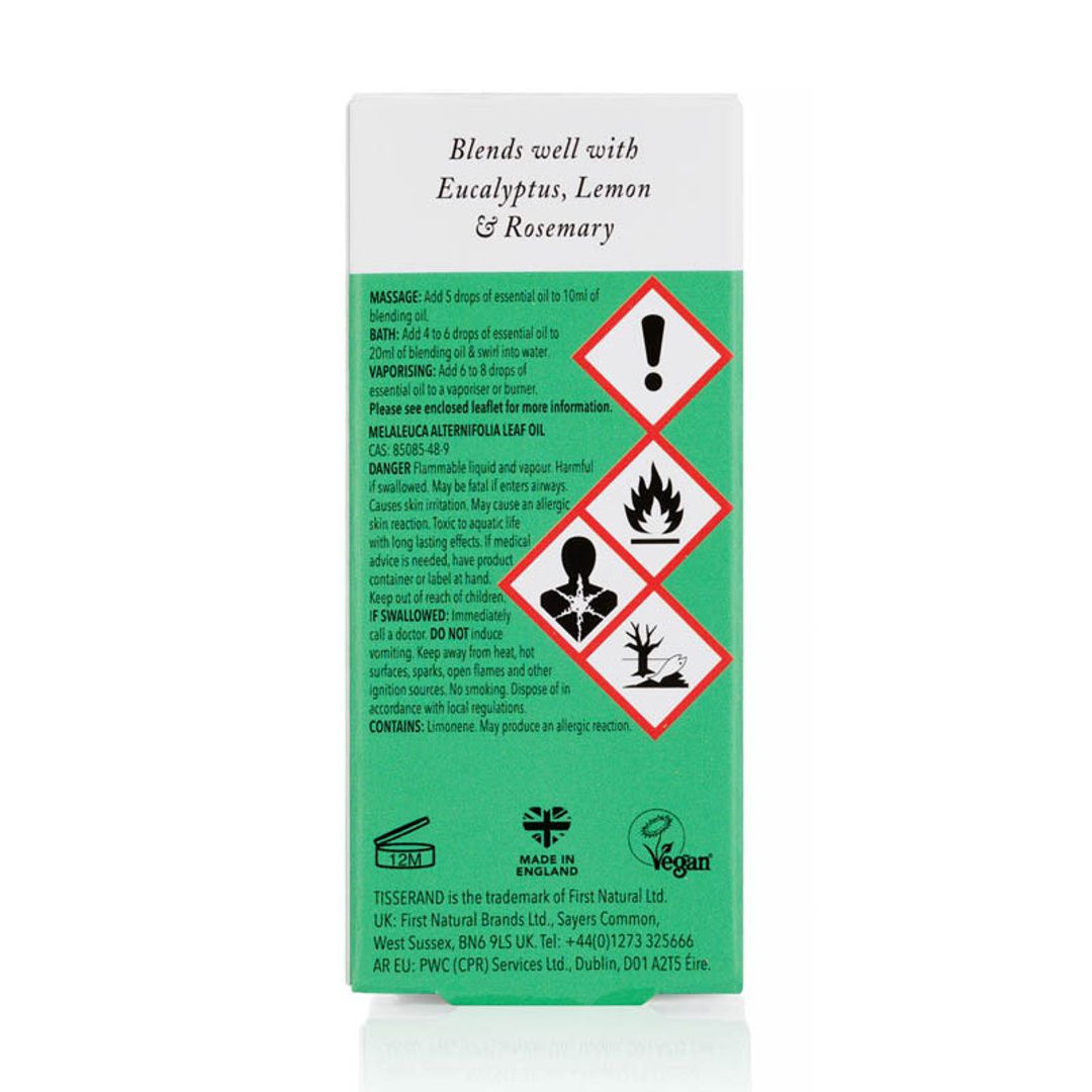 Tisserand Aromatherapy Aromatherapy Tea Tree Essential Oil