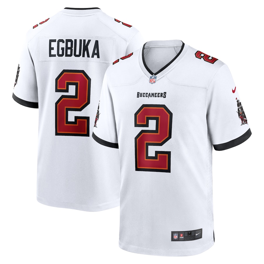 Youth Emeka Egbuka Tampa Bay Buccaneers Nike Team  Game Jersey -  White
