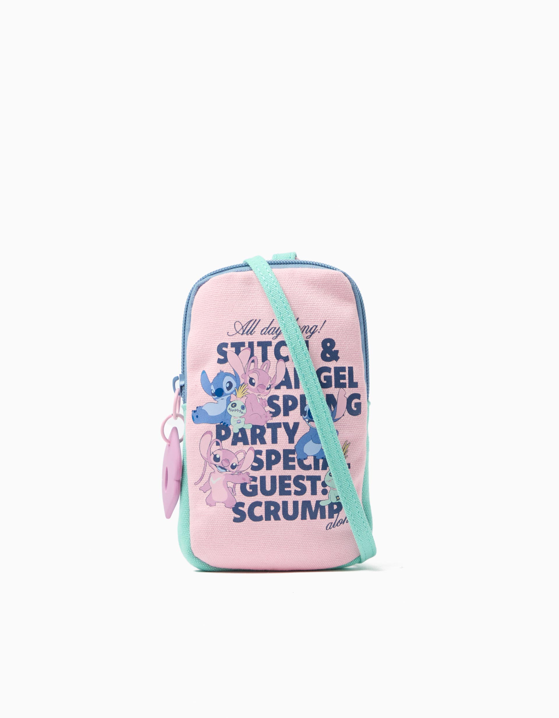 Bolsa para Telem&oacute;vel 'Stitch' ©Disney, Menina, Rosa