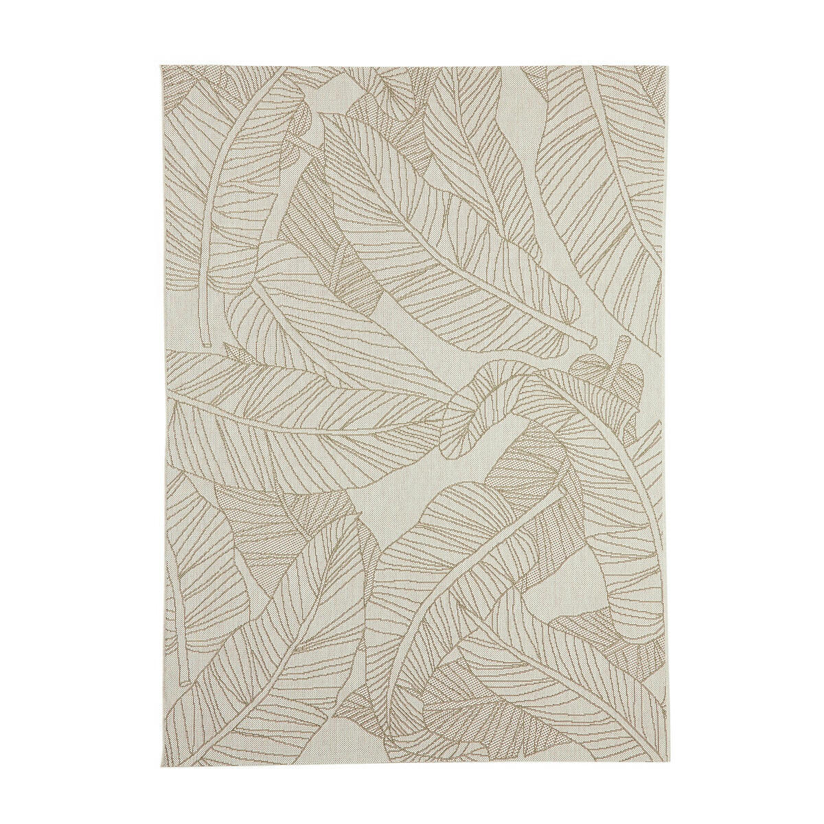 Tapis motif feuillages intérieur/extérieur Weso