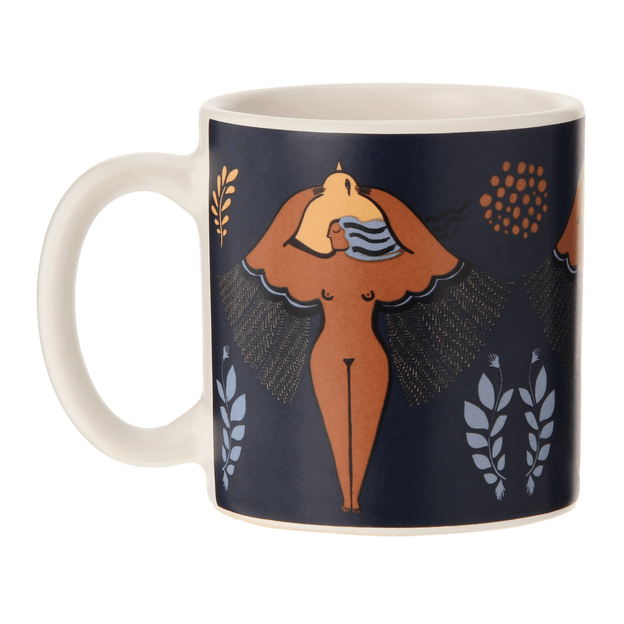 CANECA 300 ML MULHER PÁSSARO