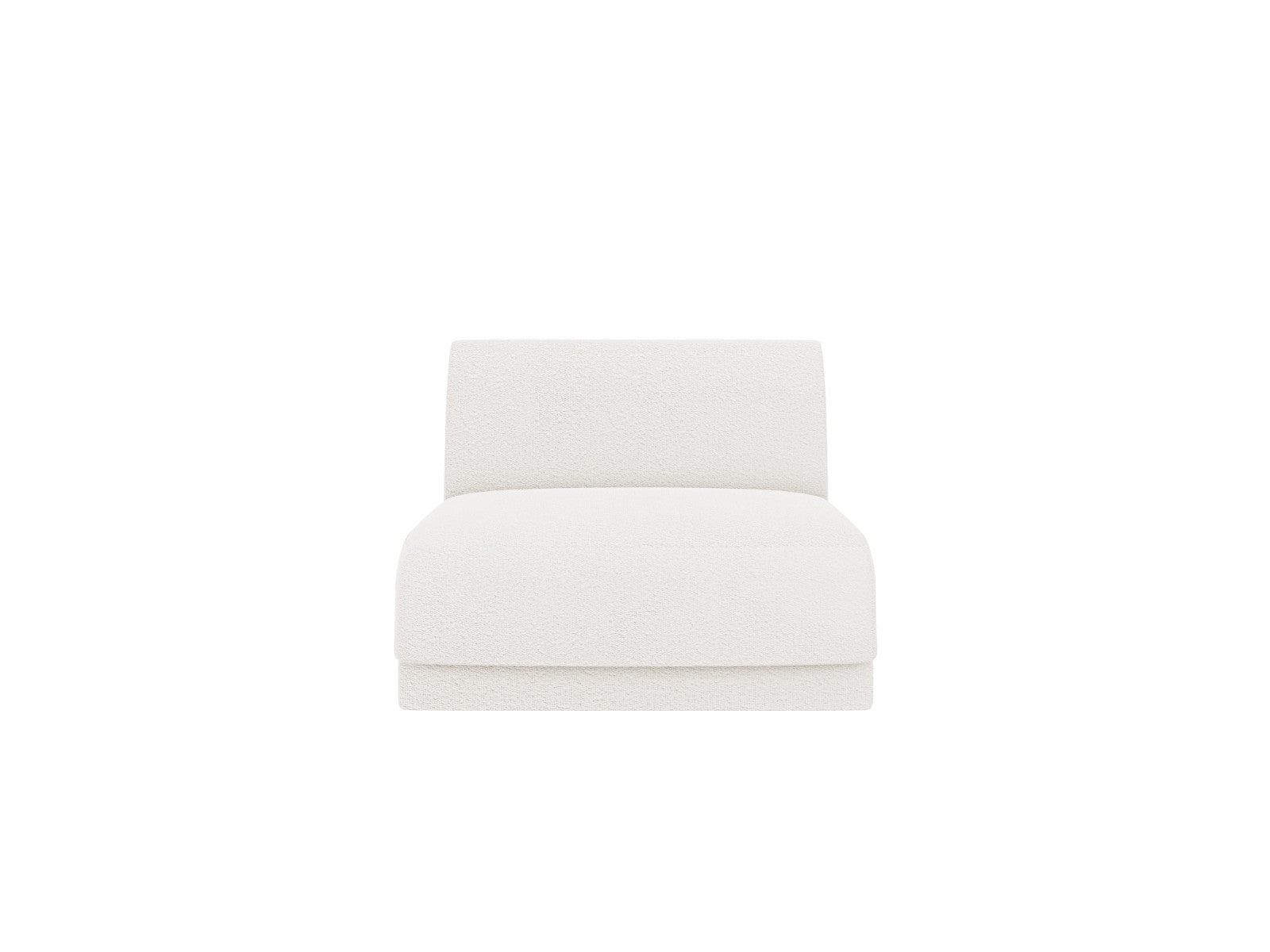 Micadoni Module Miley boucle wit - 90x75x70cm