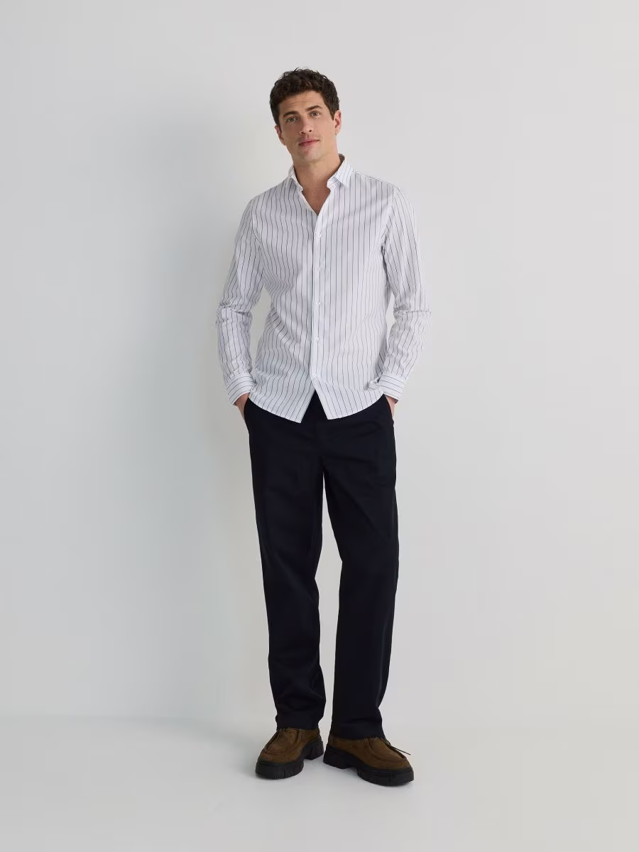 Striped Slim Fit Shirt