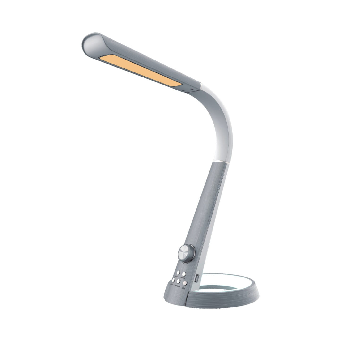 Lampka biurkowa RGB BERKANE aluminiowa LED 8W wys:42cm Kaja
