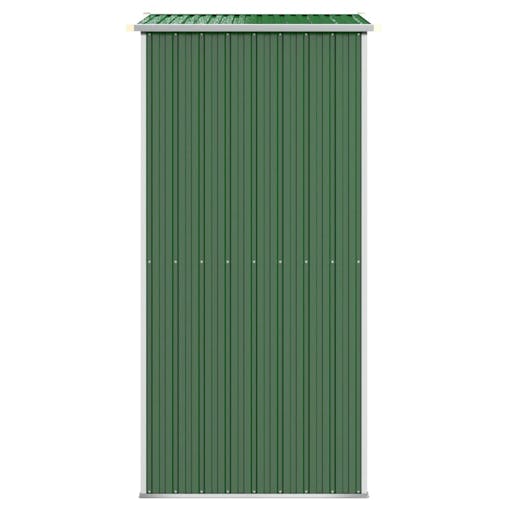 NNEVL Garden Shed Green 192x108x223 cm Galvanised Steel