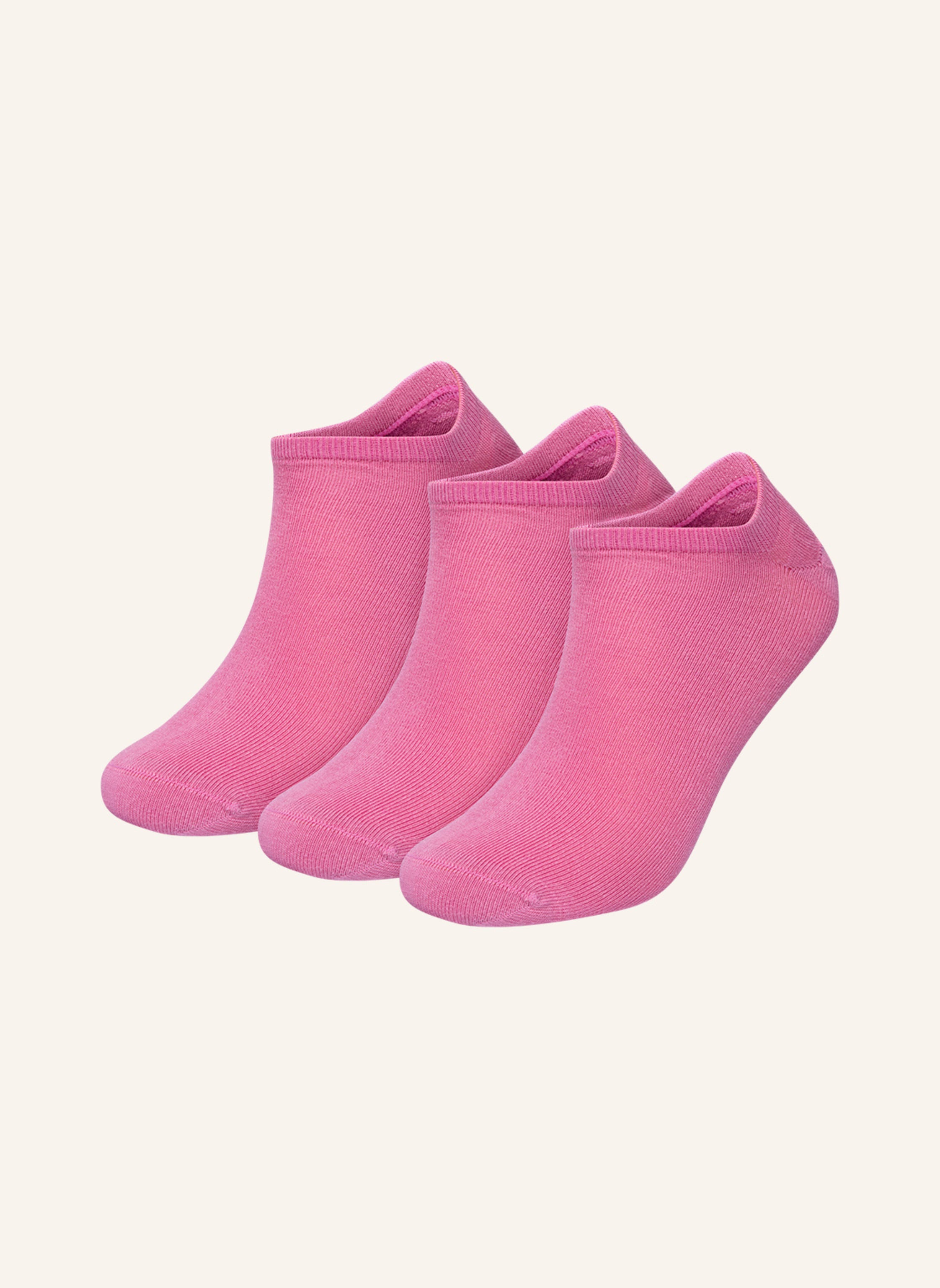 DillySocks 3er-Pack Sneakersocken ONE COLOR SHORTIES