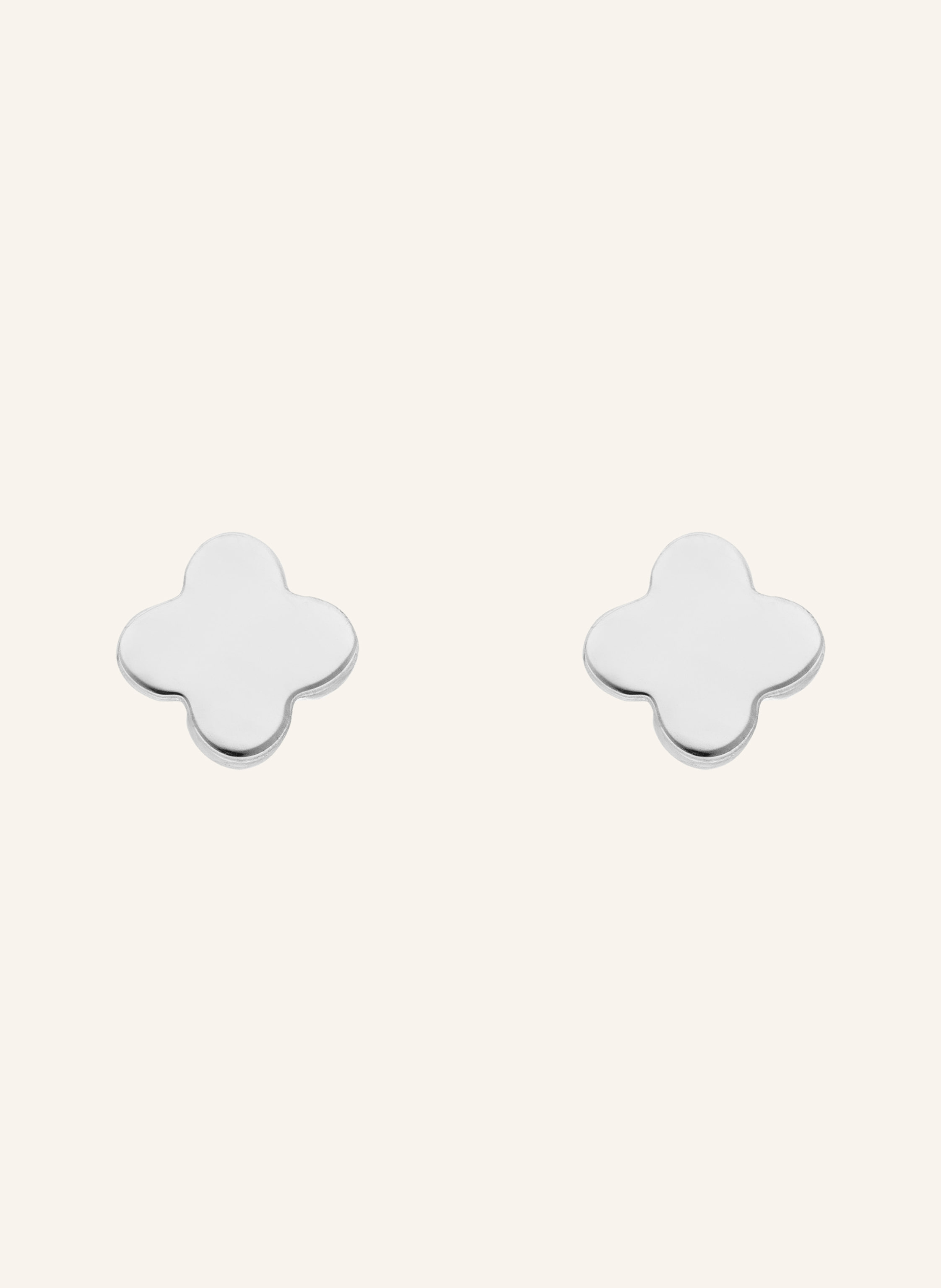 Leaf Ohrstecker MINI CLOVER aus 14 Karat Gelbgold