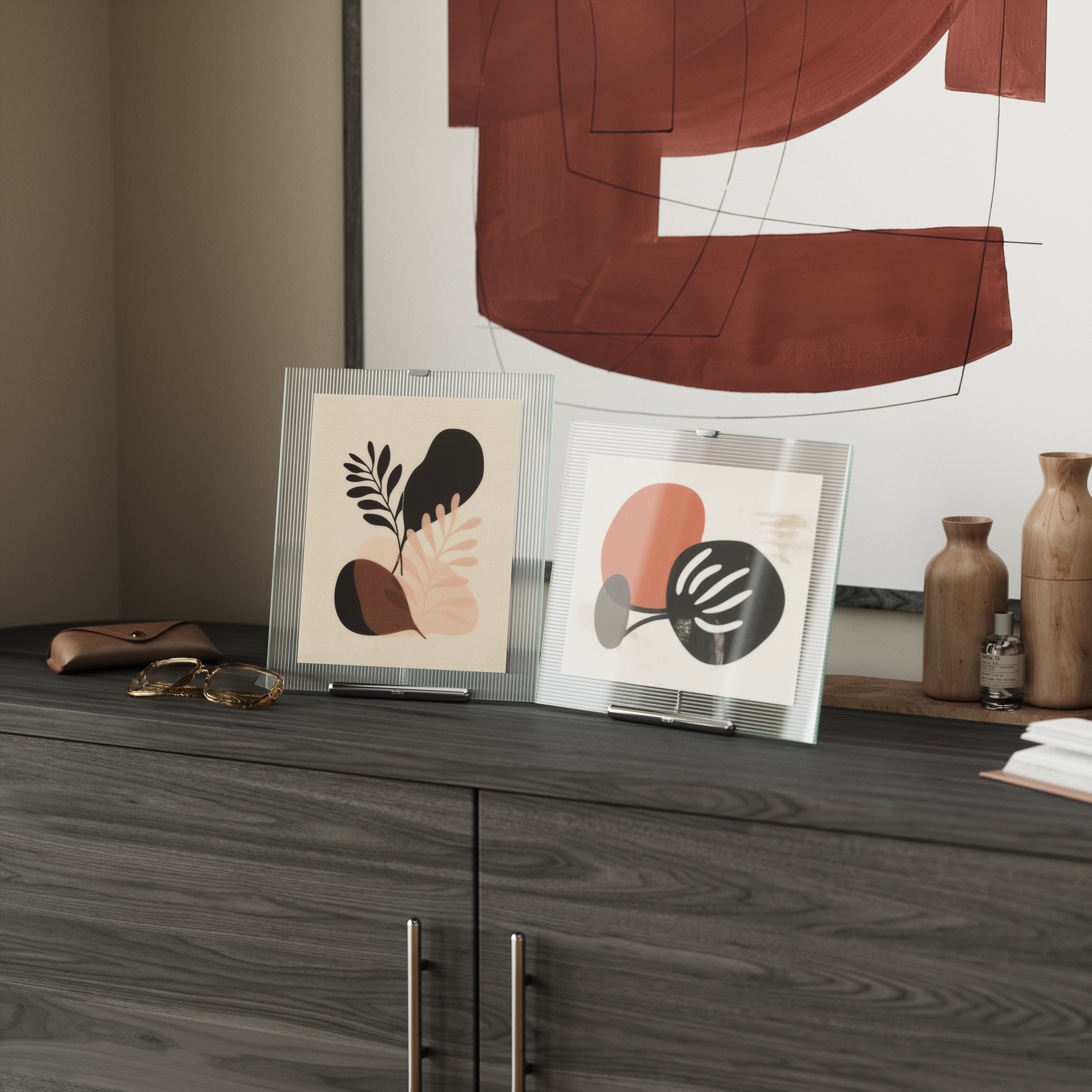 Umbra Flute Fotolijst 20 x 25 cm - Chroom