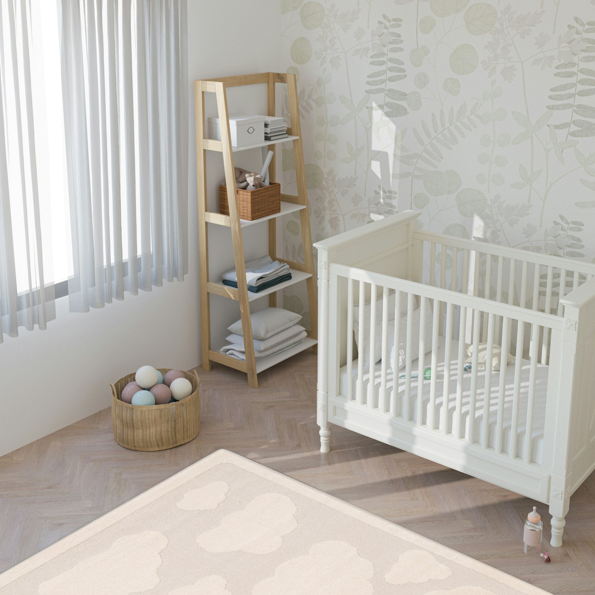 AFK Living vloerkleed Nuages - reliëfeffect - beige