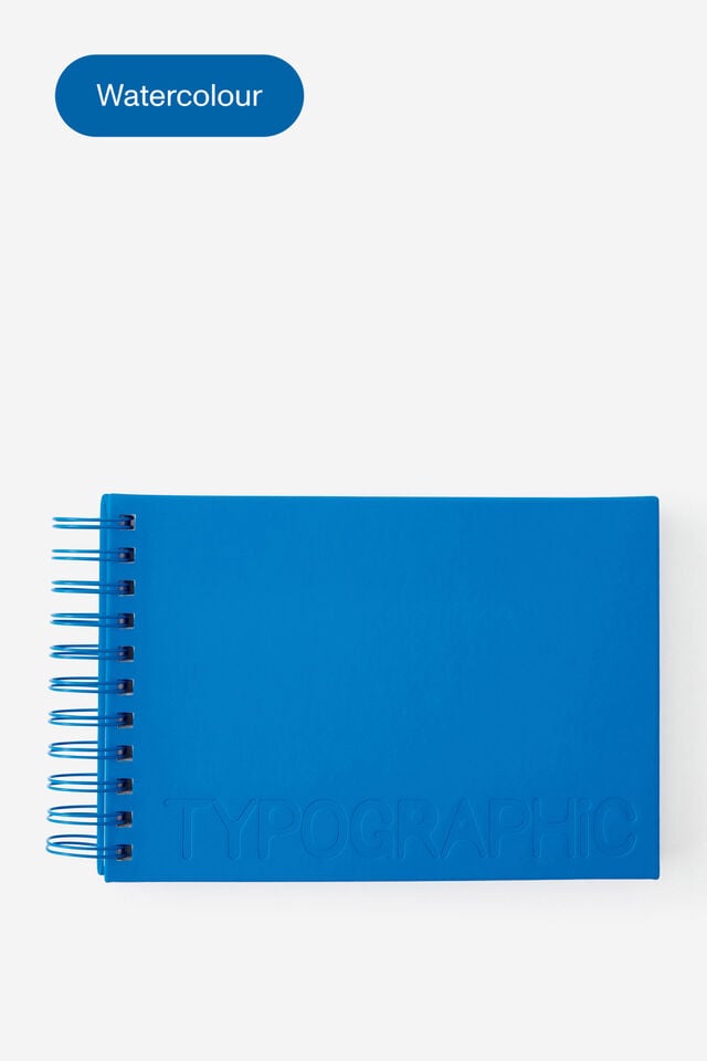 A5 Premium Spiral Watercolour Book