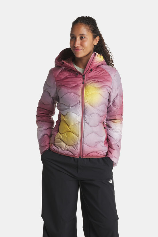Peak Performance Helium AOP Down Hooded Jas Dames
