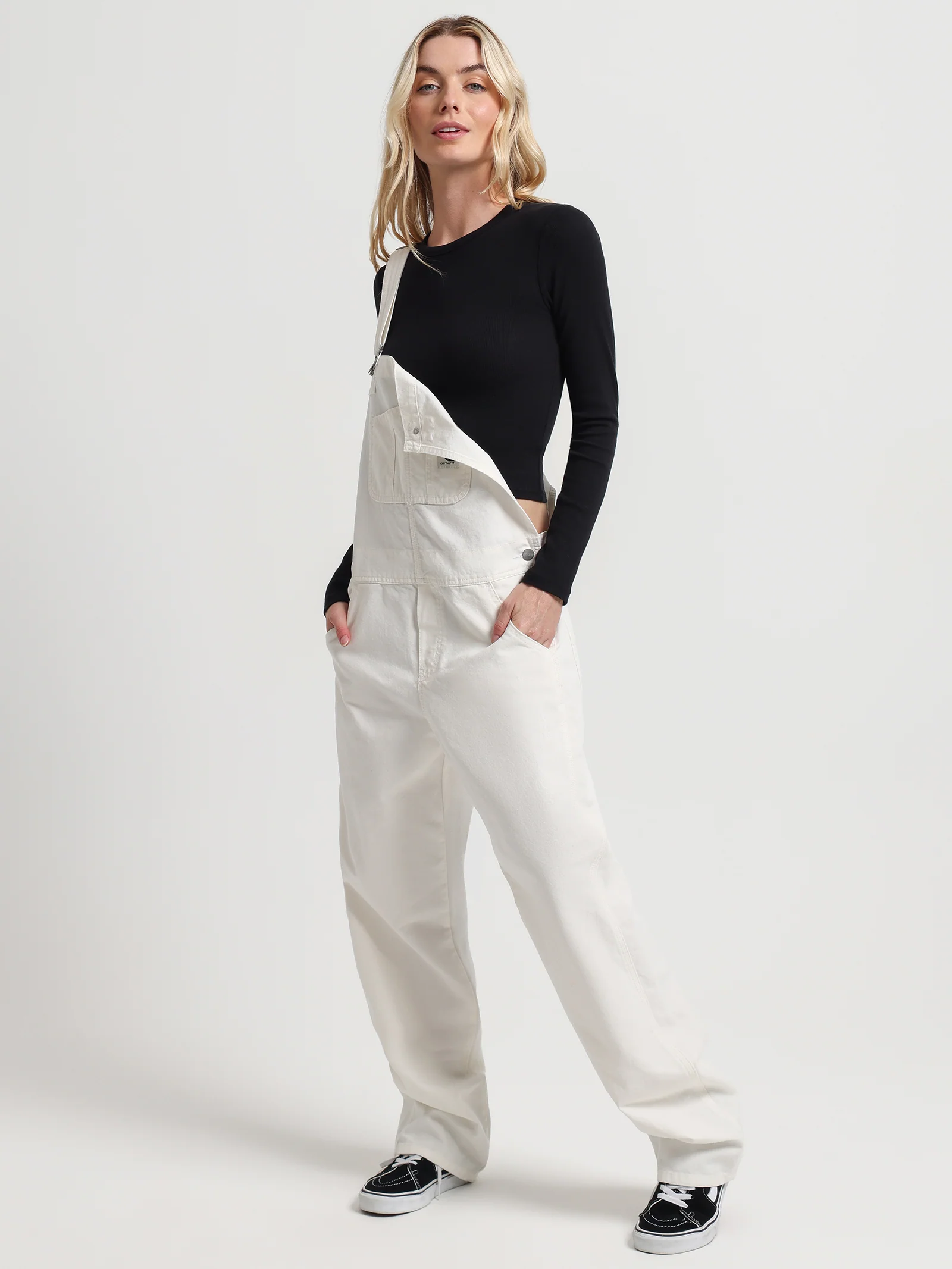 Bib Straight-Leg Overalls