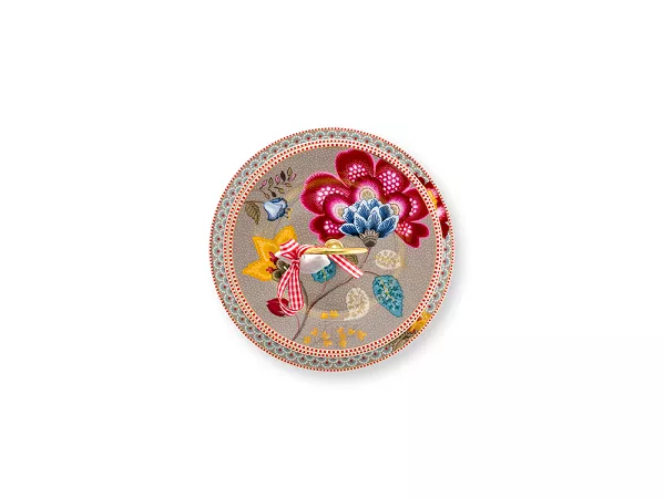 Patera 3 stopniowa Pip Studio - Blooming Tales Fantasy Khaki 51.BTFK.018.182