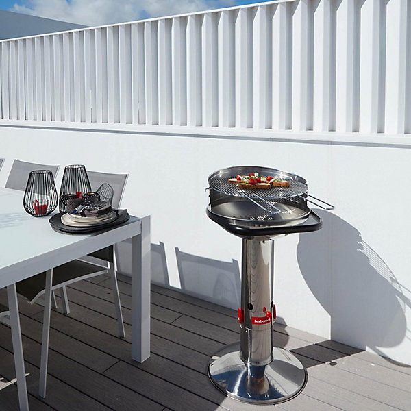 Barbecue à charbon en inox Barbecook LOEWY 50 SST