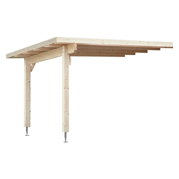 Anbau »Schönheim 1 und 2«, BxT: 350 x 365 cm, Holz