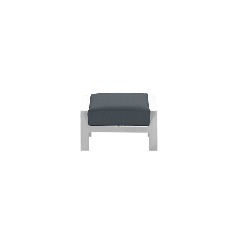 Garden Impressions Lincoln voetenbank - mat wit - reflex black