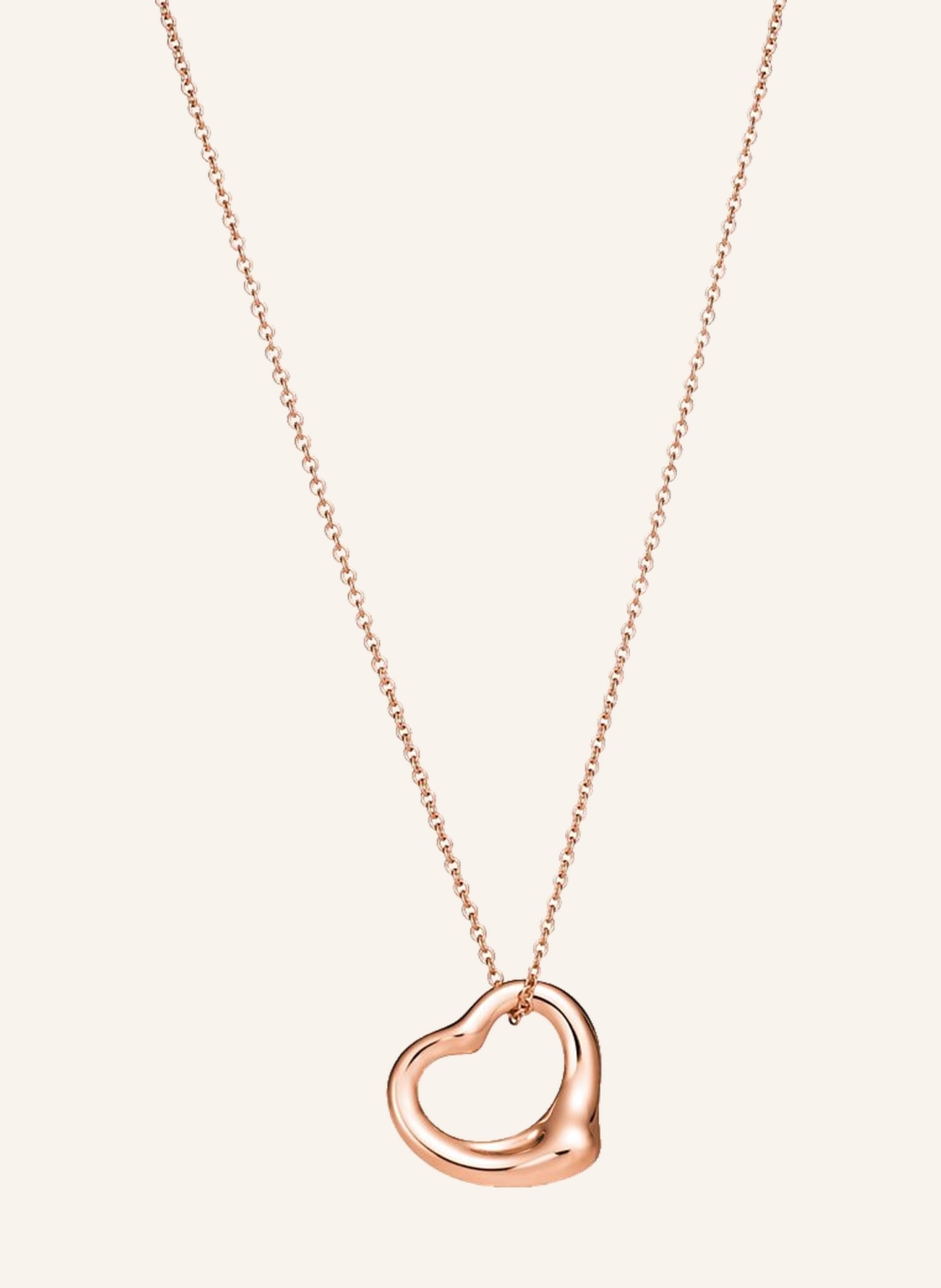 TIFFANY & Co. Halskette ELSA PERETTI® OPEN HEART aus 18 Karat Roségold