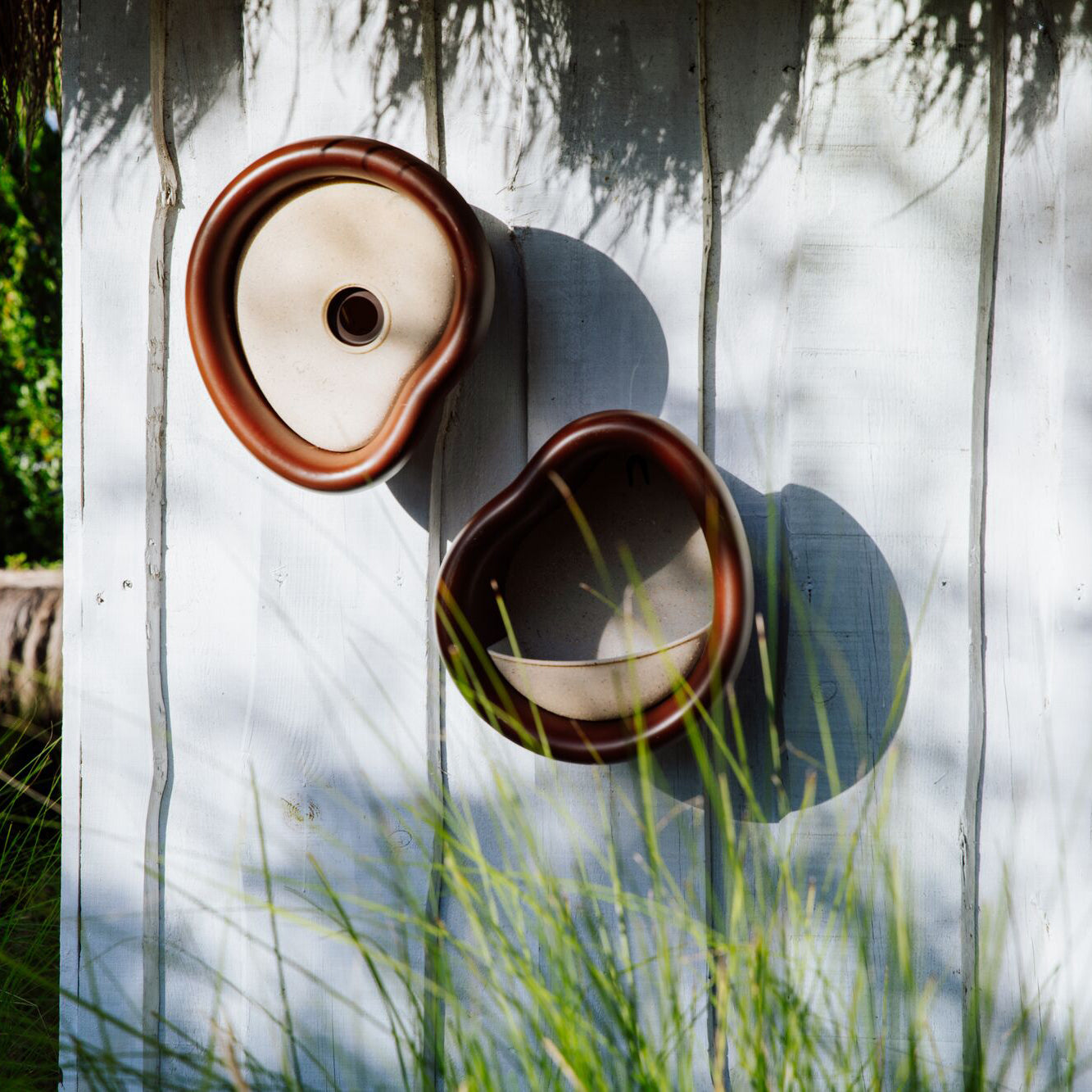 Elho Organic Vogelhuisje - Kastanje Bruin