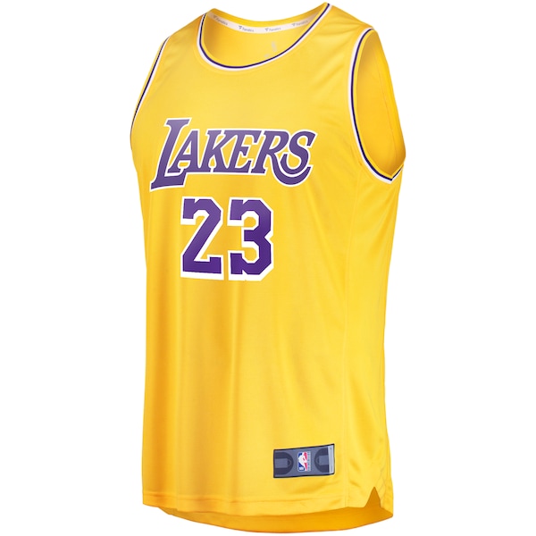 LeBron James Los Angeles Lakers  Youth Fast Break Player Jersey - Icon Edition - Gold