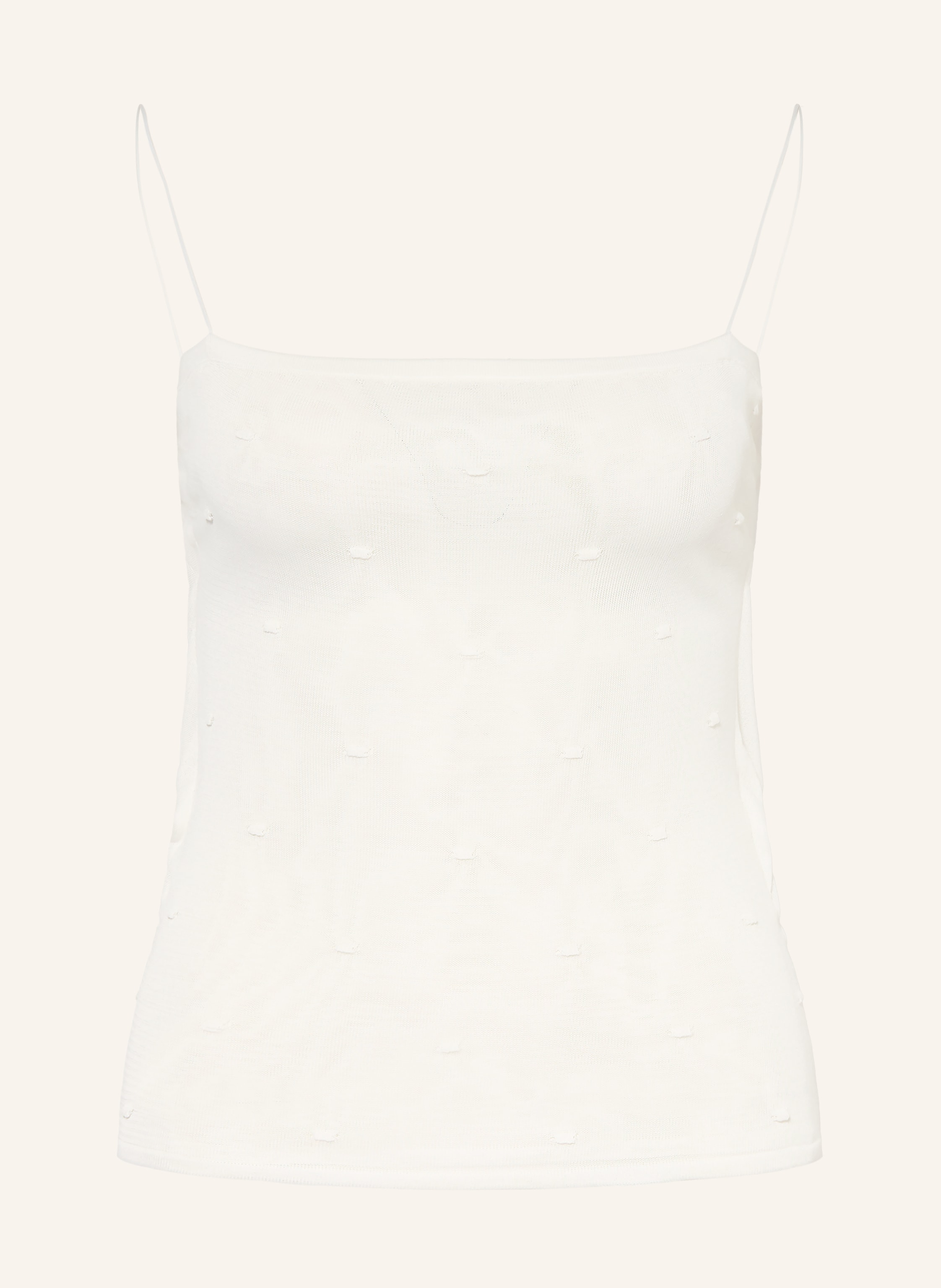 JACQUEMUS Stricktop LA MAILLE PLUMETIS