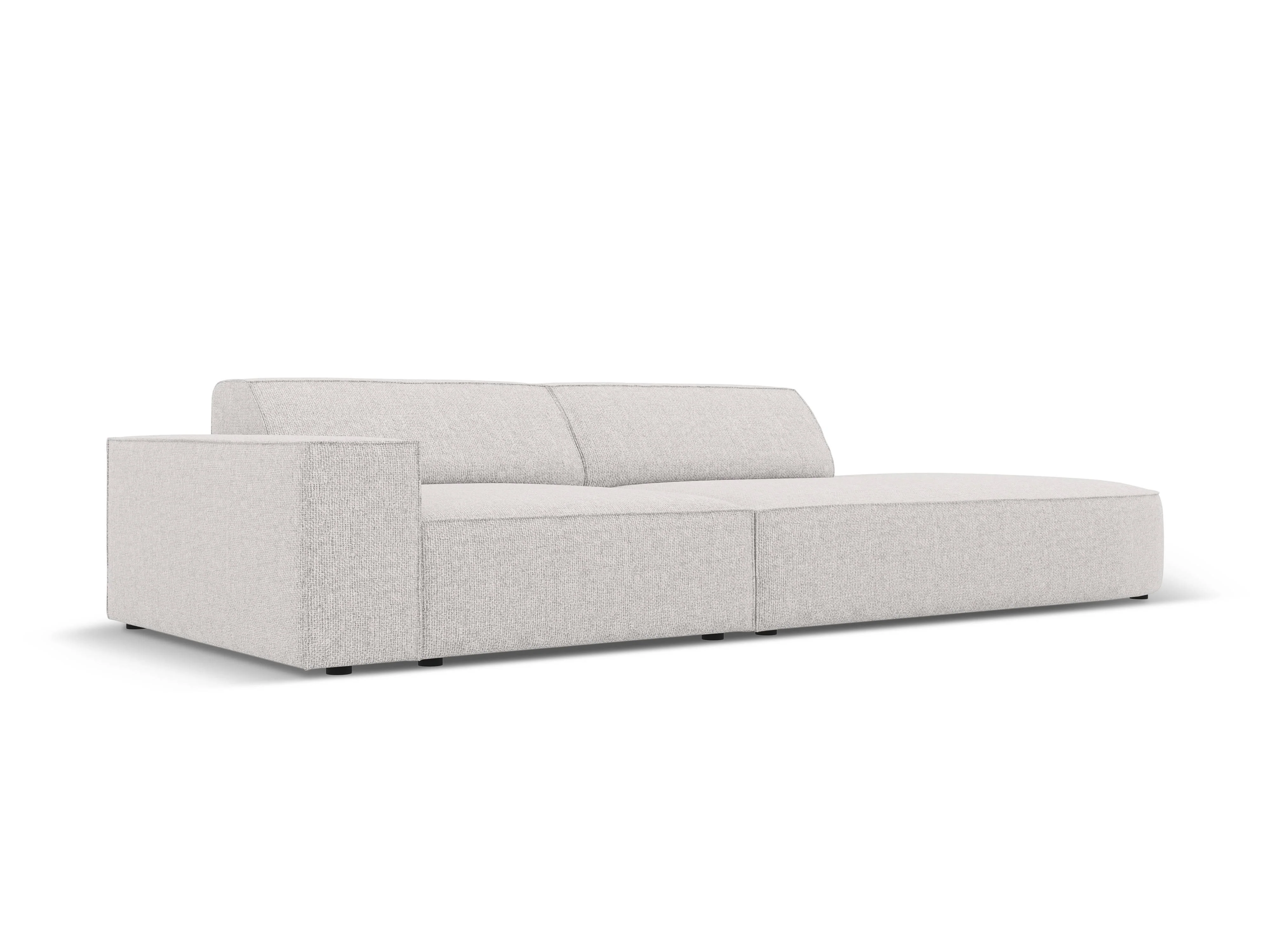 3-zitsbank Jodie rechts chenille afgerond