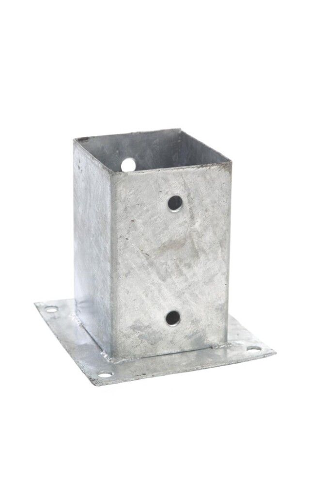 STOLPEFOT PALMAKO MED PLATE 90X90MM