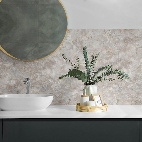 Panneau Décoratif Wallfluent 120x60 cm Motif De Mosaïque De Pierre 1 pièce