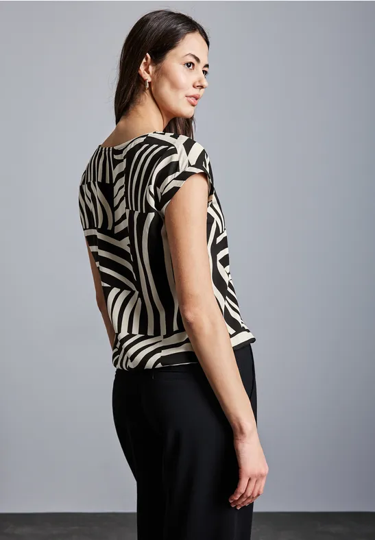 Bedruckte Bluse