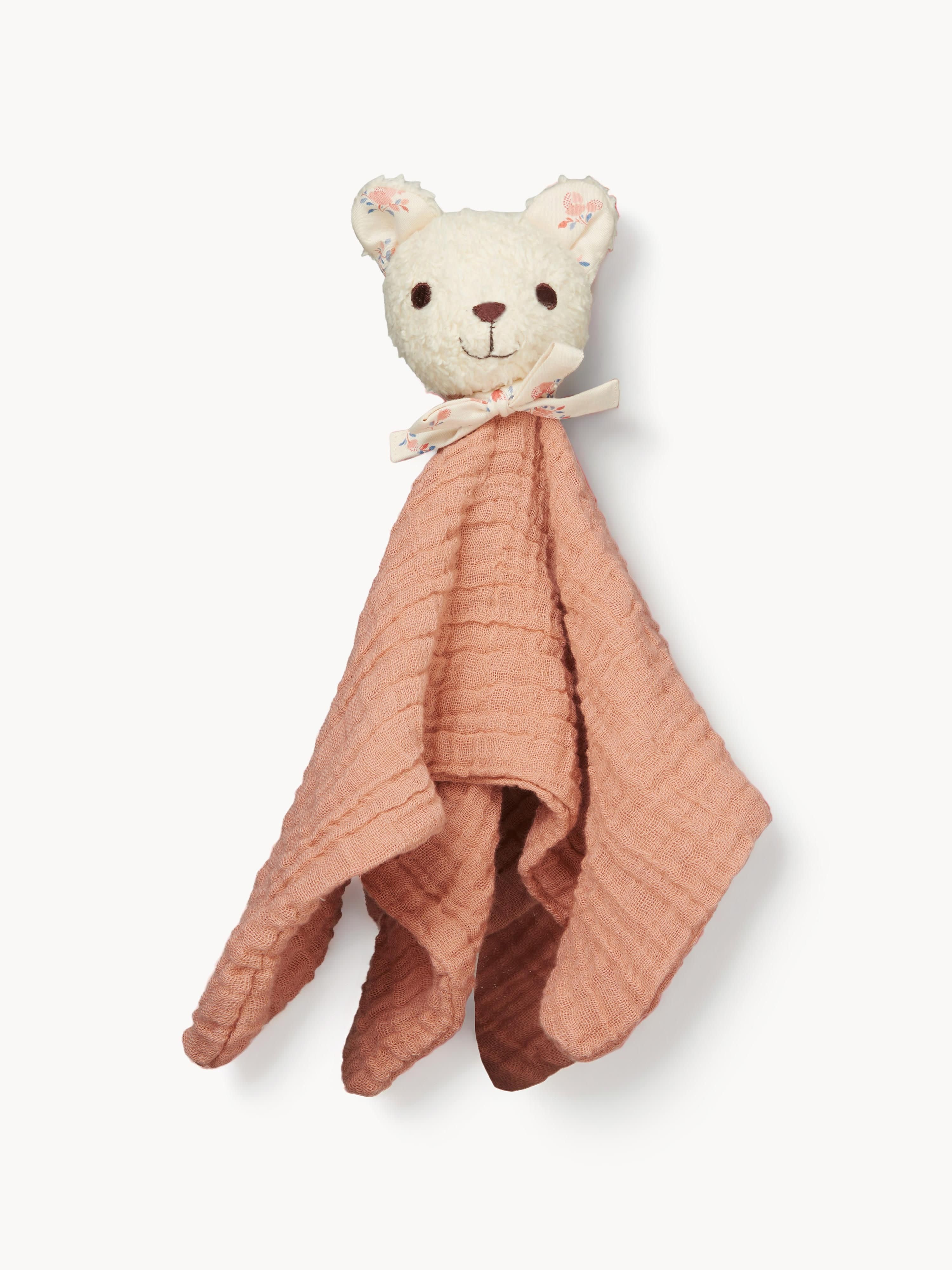 Schmusetuch Bear aus Bio-Baumwolle