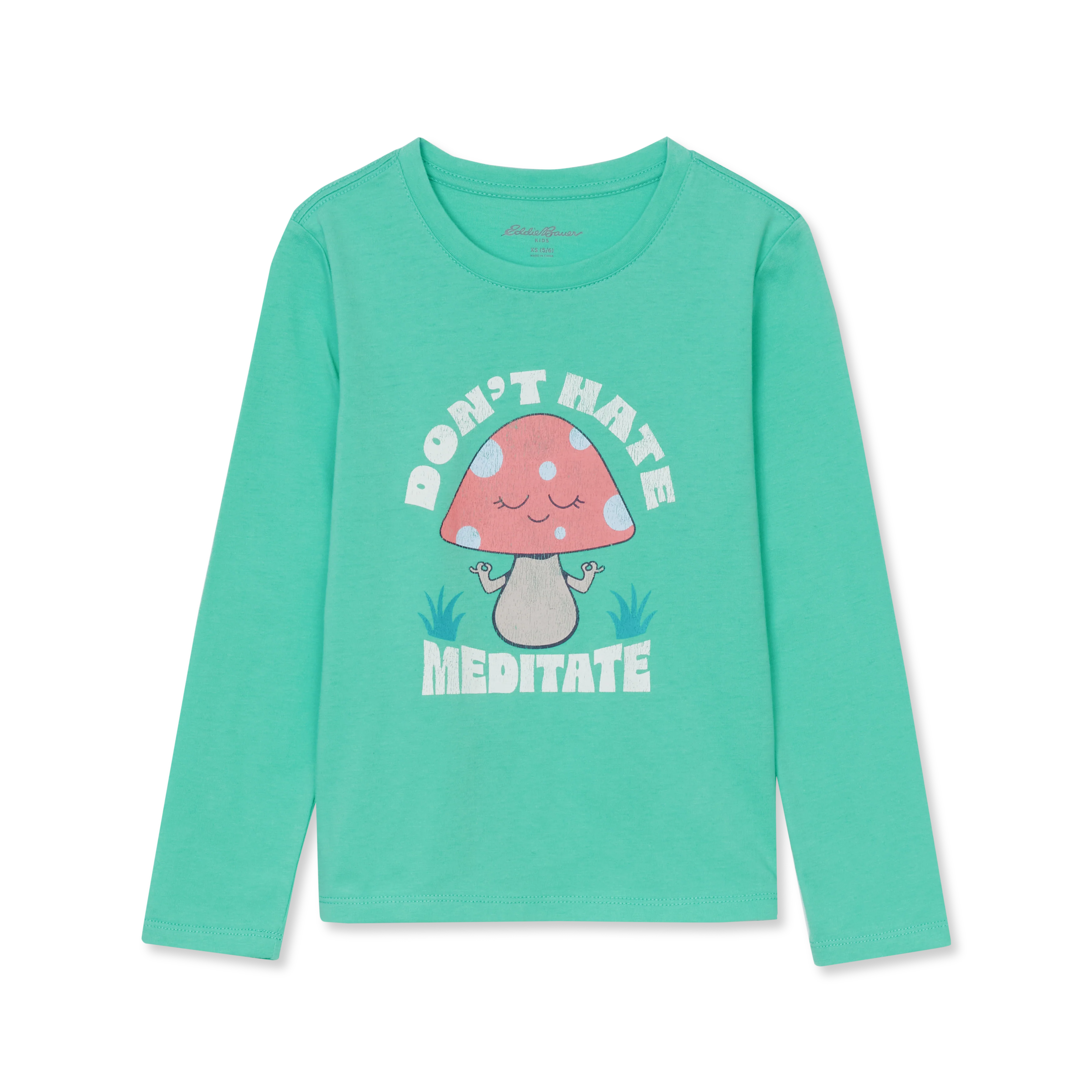 Girls' Long-Sleeve Graphic Tee
