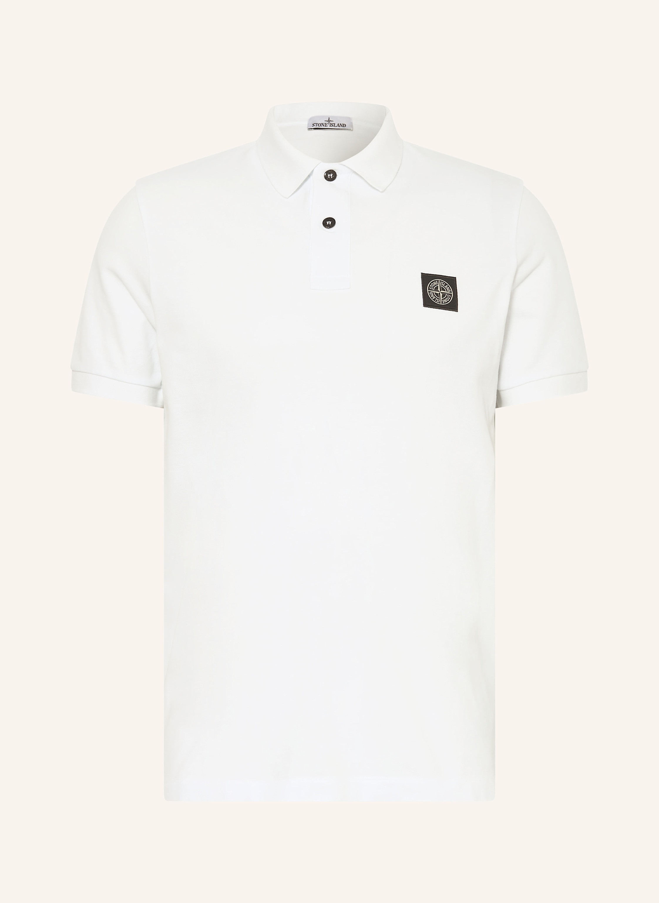 STONE ISLAND Piqué-Poloshirt Slim Fit
