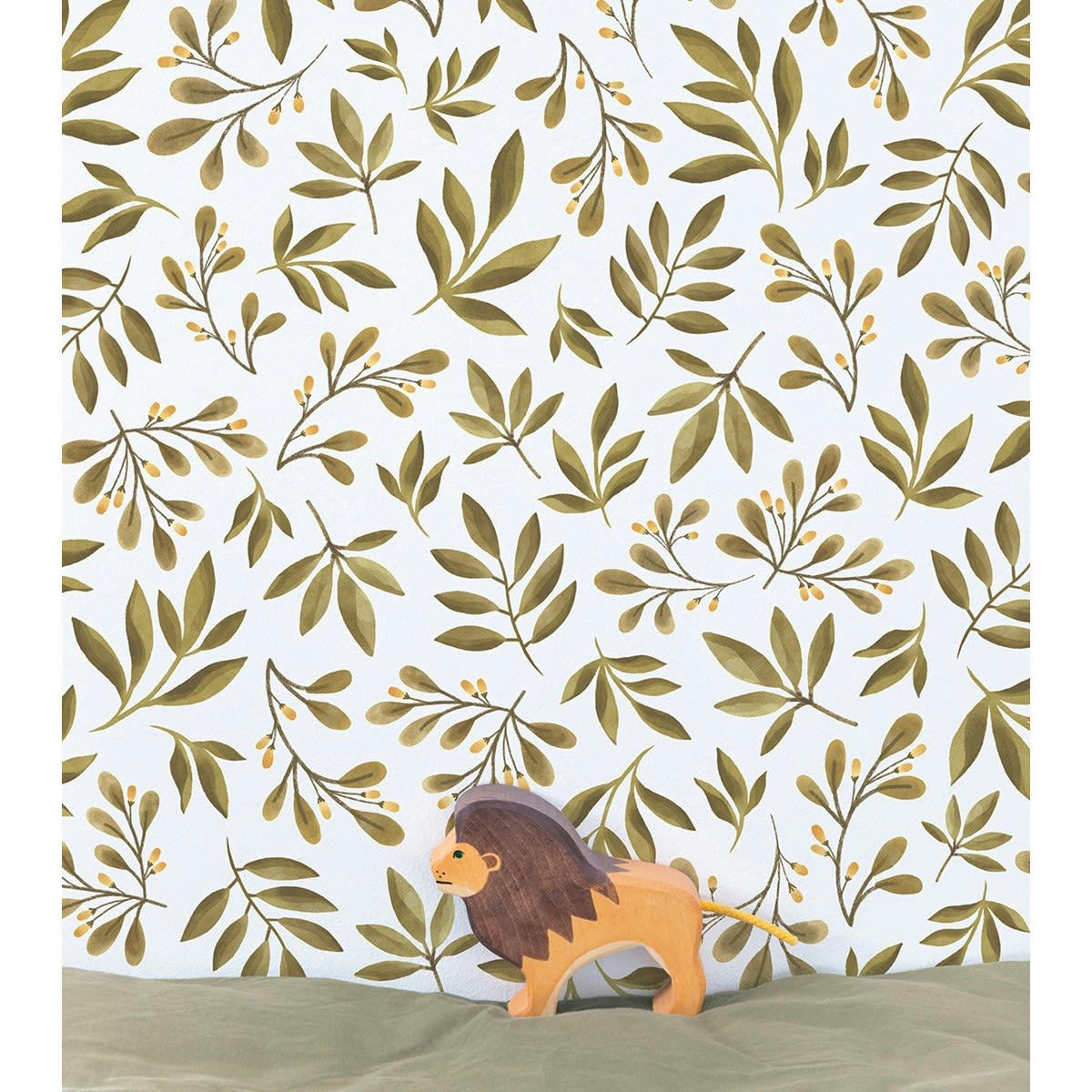 FELIDAE - Papier peint greenery vert