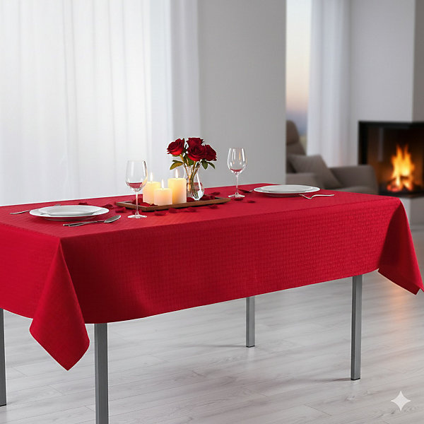 Nappe Maillon tissu jacquard design et moderne