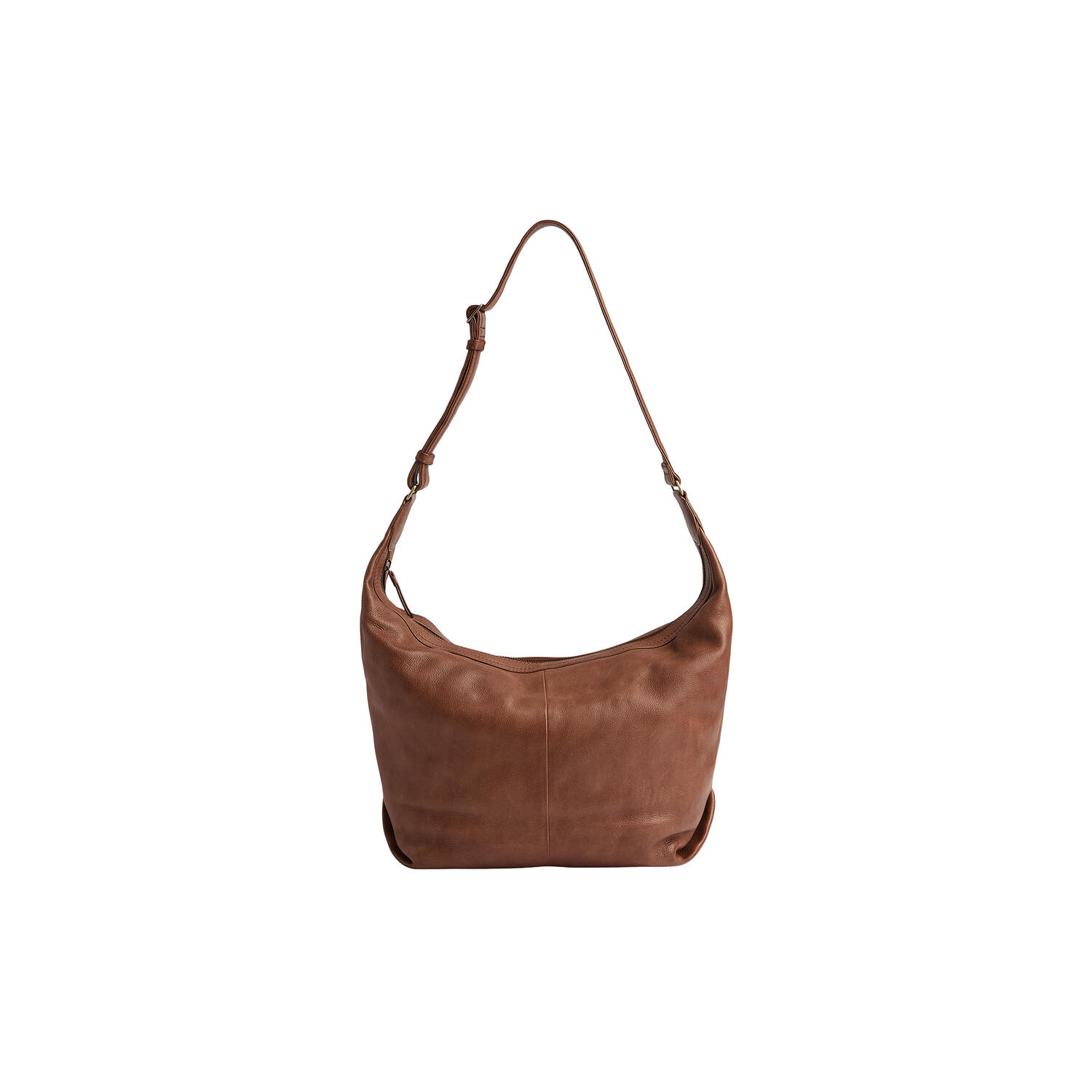 VenedaMBG Bag, Soft Vint., cognac w/br. gold