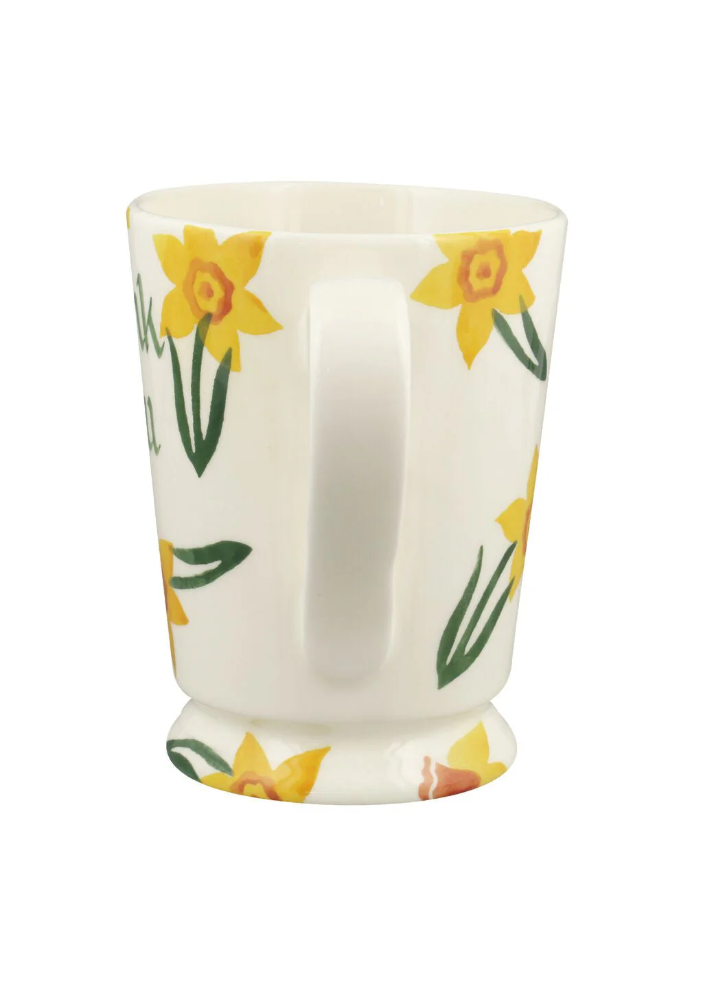 Personalised Daffodils Cocoa Mug