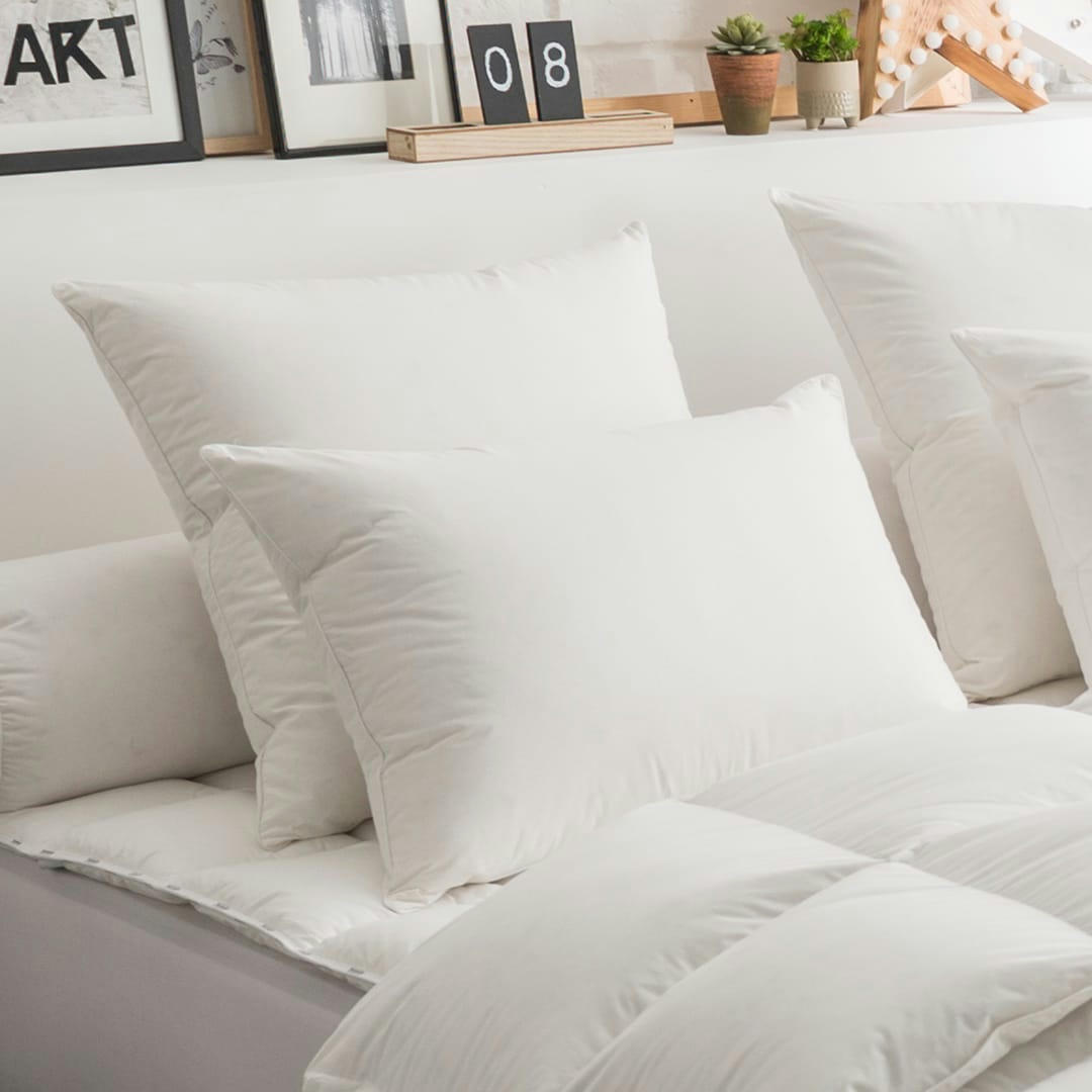 - Oreiller 50% Duvet ECO-RESPONSABLE FERME 65x65 cm - DODO