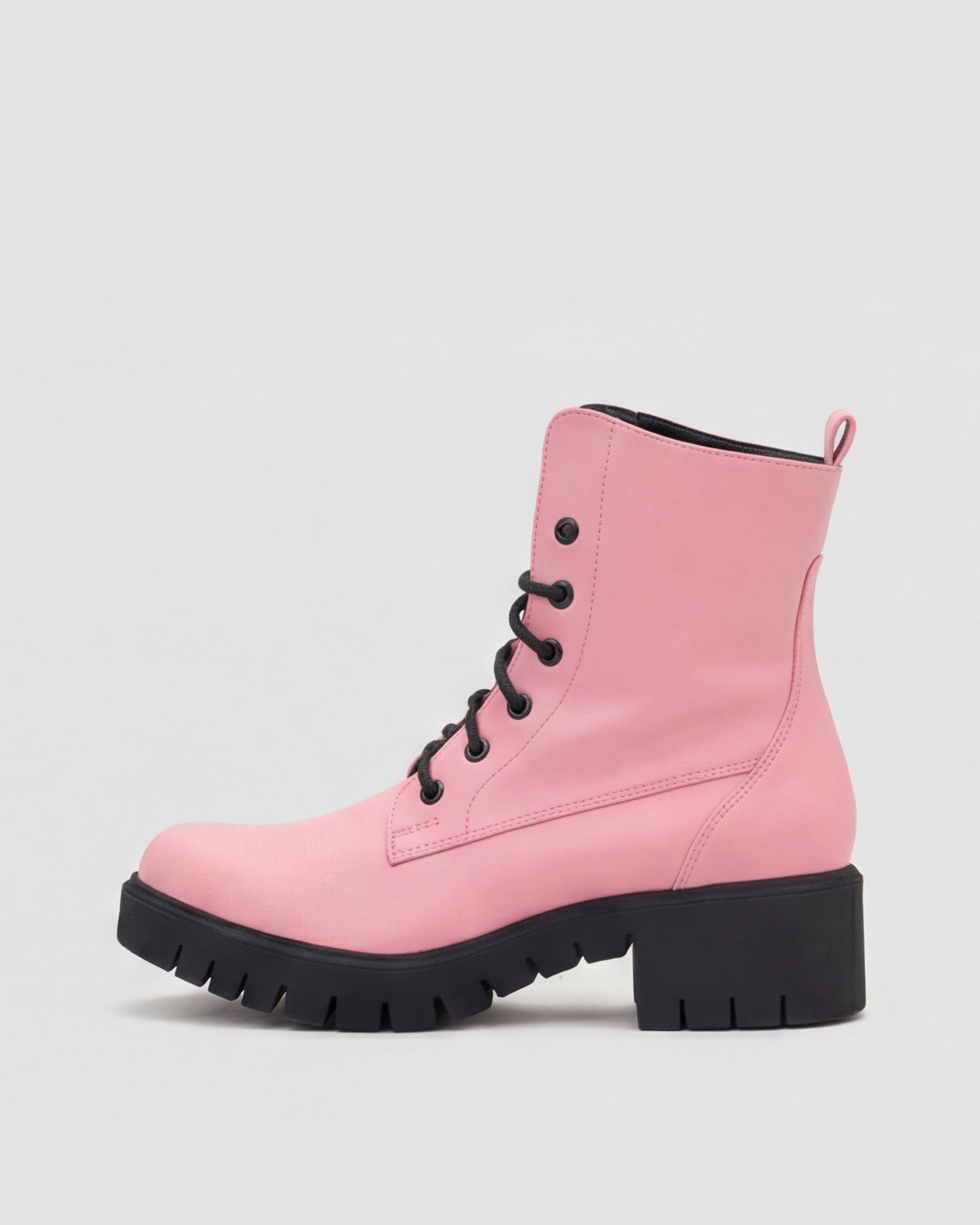 BOHEMA - Workers No. Buty Różowe, ze skóry roślinnej, polska rodzinna marka