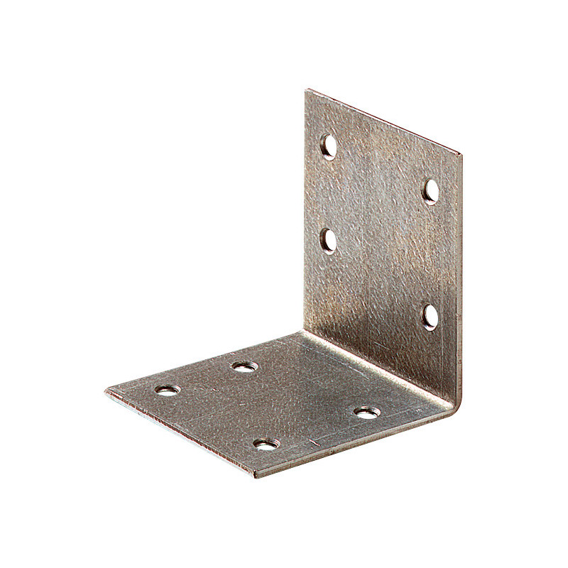 Equerre en acier 60 x 60 x 60 mm 20 pièces TEKNIFIX