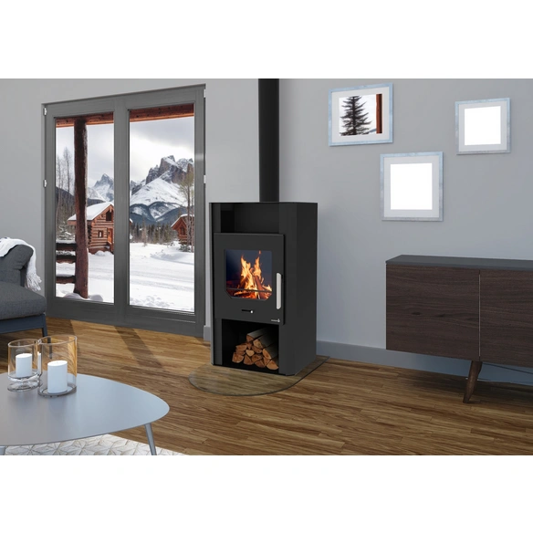 Kaminofen »Cube«, KO 108, Leistung: 6 kW