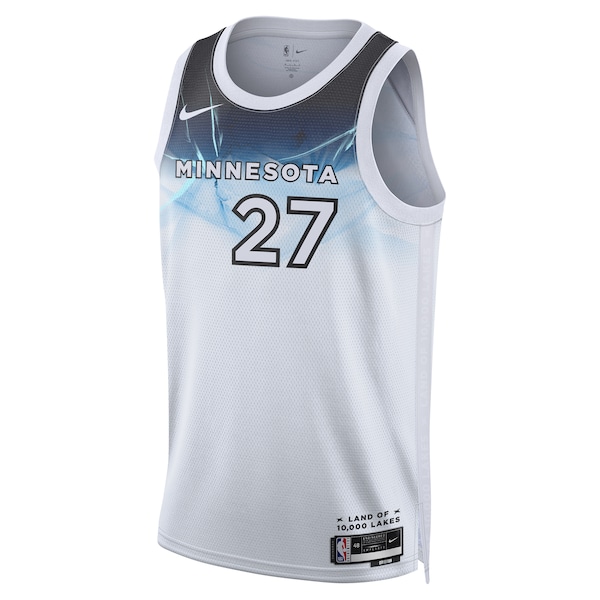 Rudy Gobert Minnesota Timberwolves Nike Unisex 2024/25 Swingman Player Jersey - City Edition - White