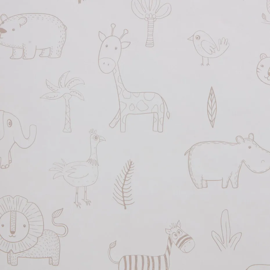 Kwantum Vliesbehang | Behang Veerle  Beige