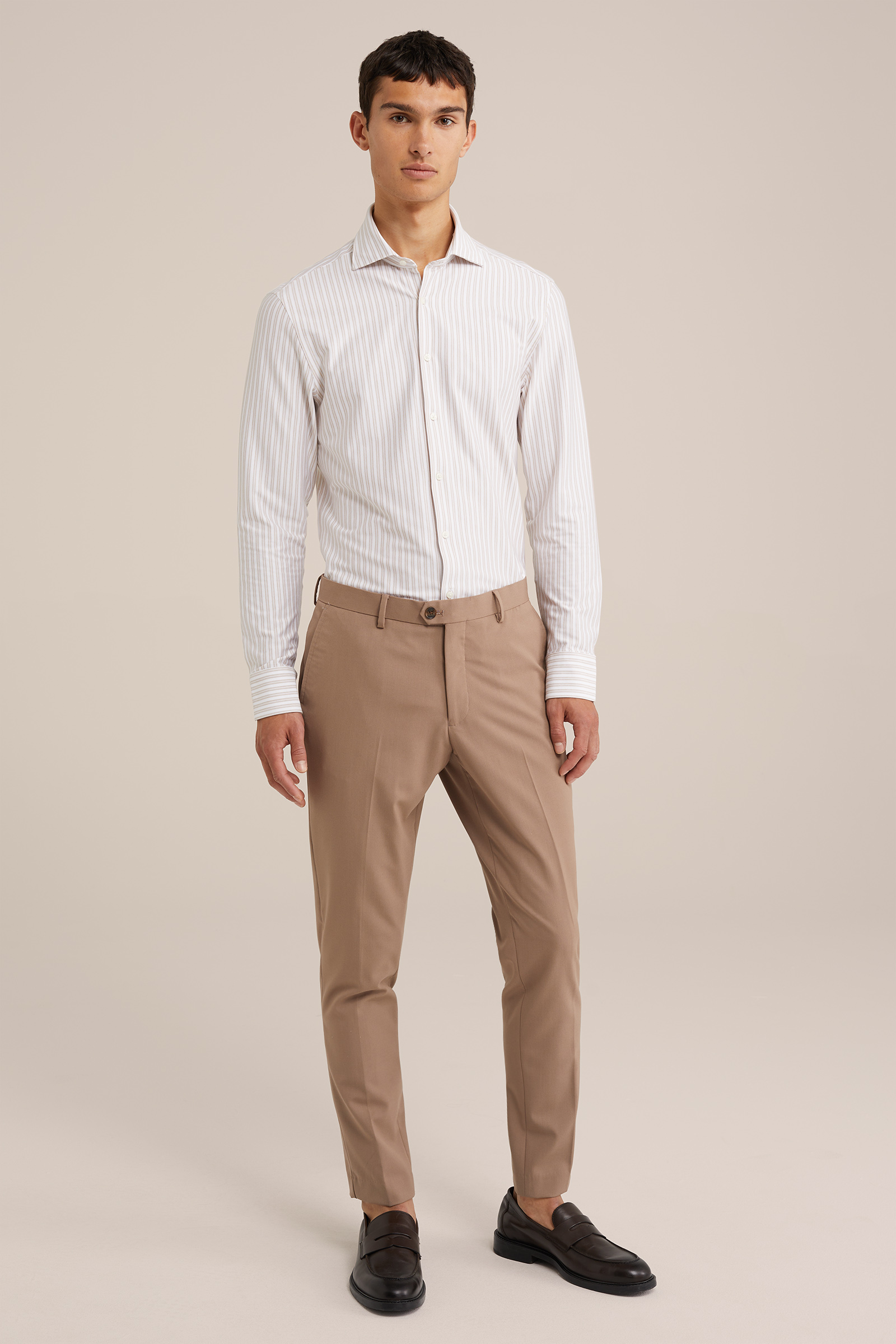 Heren Premium easy-care tall fit overhemd