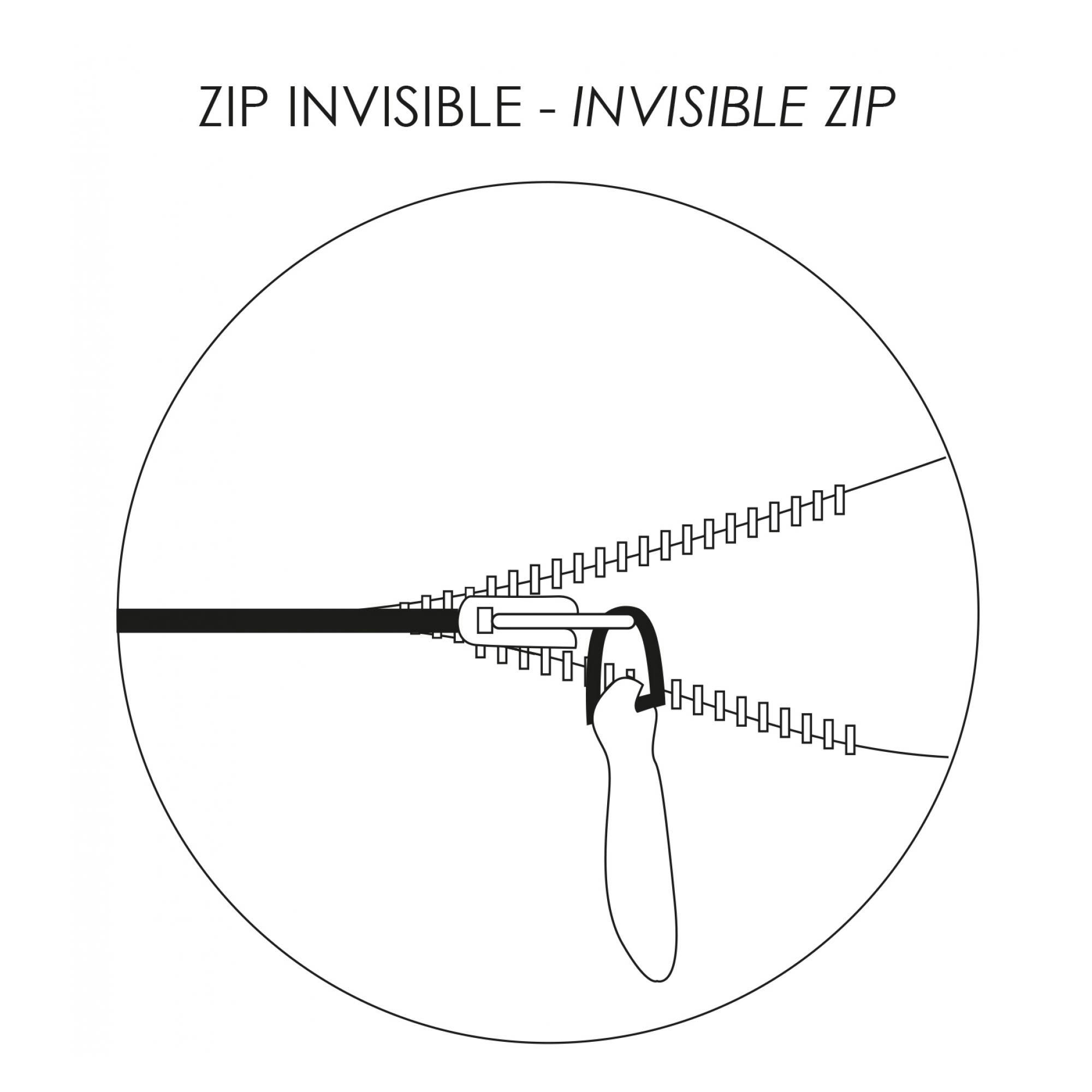 SWAMI - Coussin   en coton lin 45 x 45