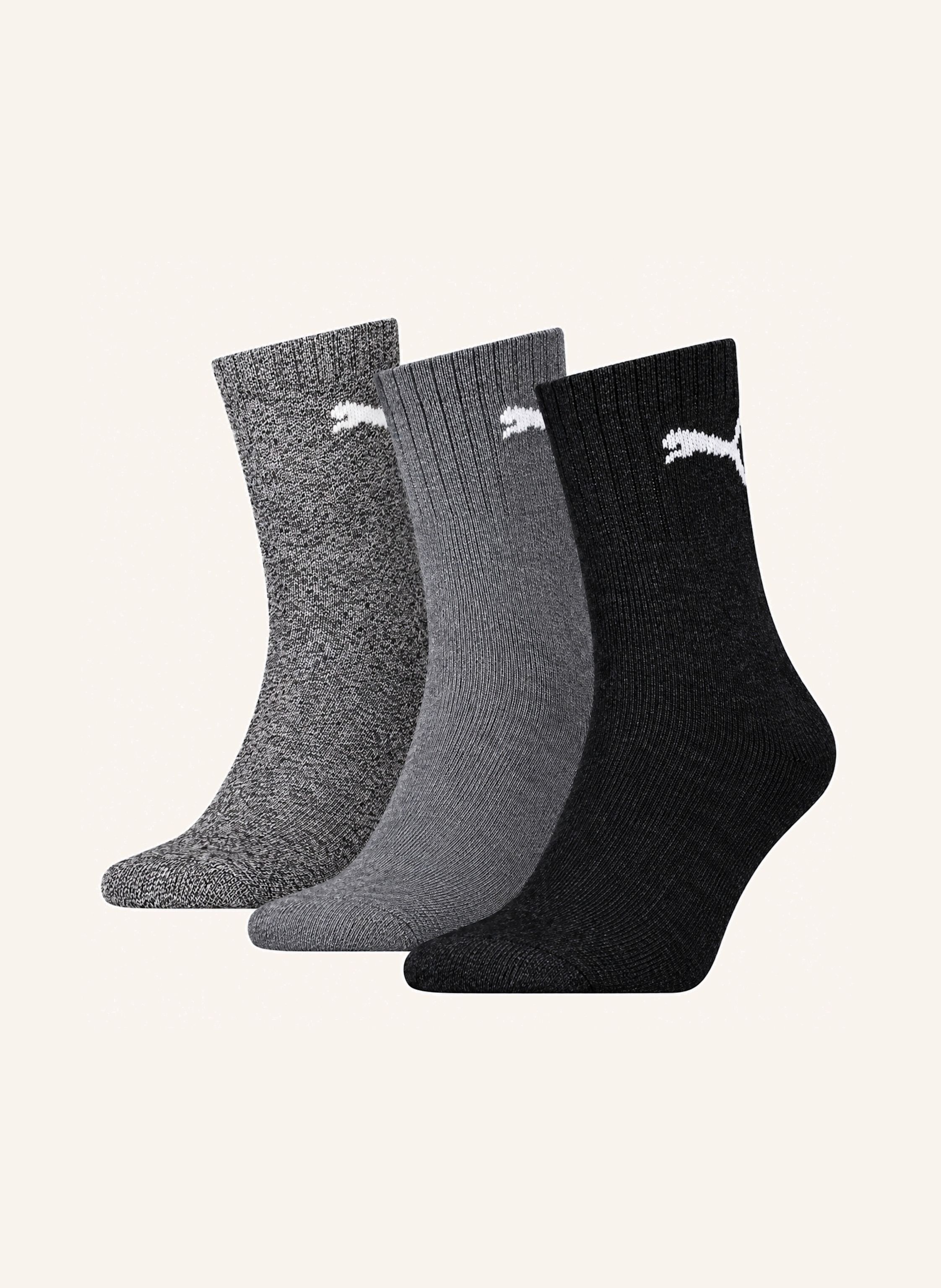 PUMA Sportsocken SHORT CRWE 3-PACK