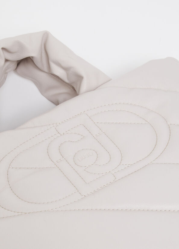 Shopping bag grande glossy matelass&eacute;